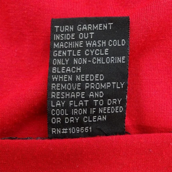 Brandon Thomas Draped Beaded Neckline Knit Top Shirt Women Size XL Red - Picture 6 of 6